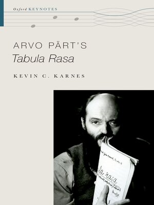 cover image of Arvo Pärt's Tabula Rasa
